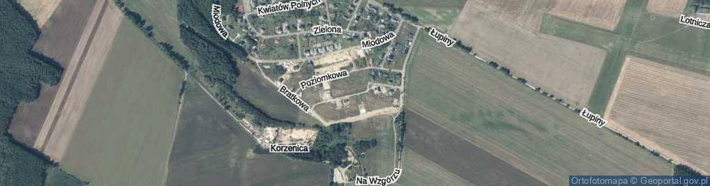 Zdjęcie satelitarne Jagodowa ul.